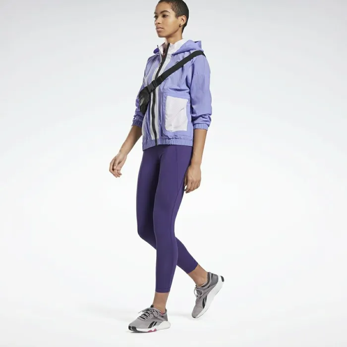 Loungewear Womens Reebok Lux Leggings Dark Orchid