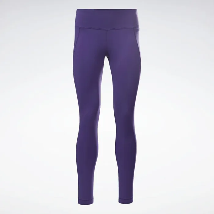 Loungewear Womens Reebok Lux Leggings Dark Orchid