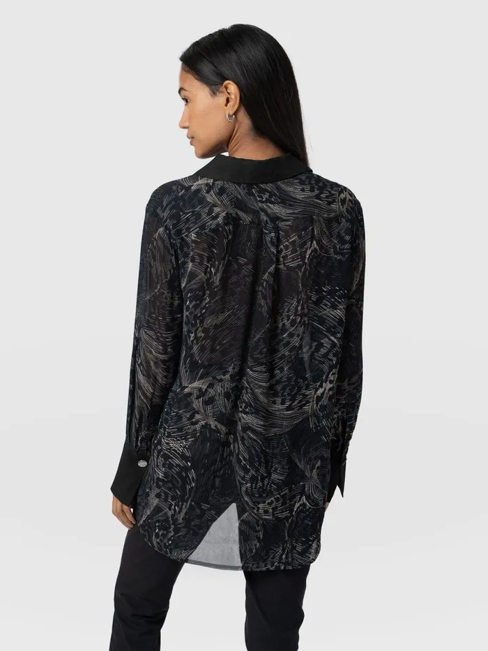 Madison Shirt 8211 Spot Feather Spot Feather Women Saint And Sofia Blouses and Shirts