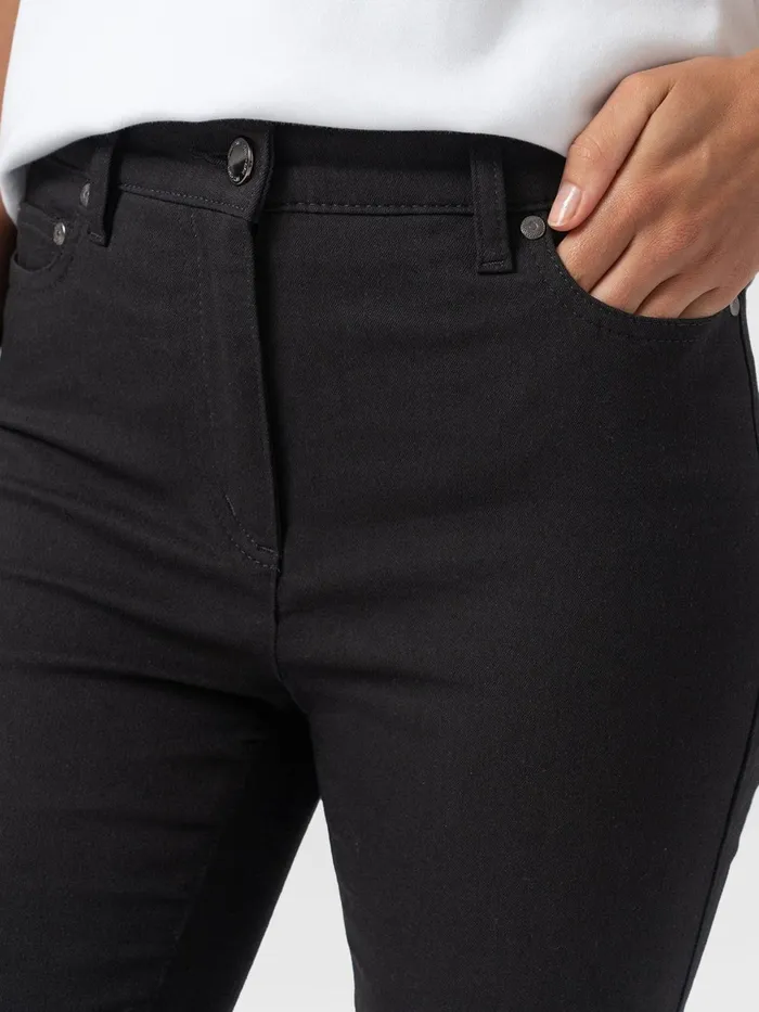 Maeva Skinny Pant 8211 Black Black Women Saint And Sofia Pants