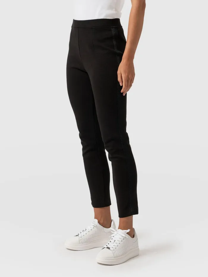 Marlow Tapered Pant 8211 Black Black Women Saint And Sofia Pants