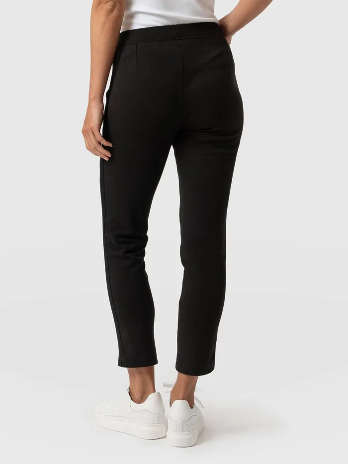 Marlow Tapered Pant 8211 Black Black Women Saint And Sofia Pants