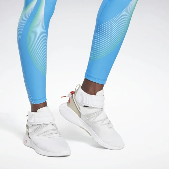 Matching Sets Womens Reebok Lux Bold 2 HighRise Leggings Horizon Blue