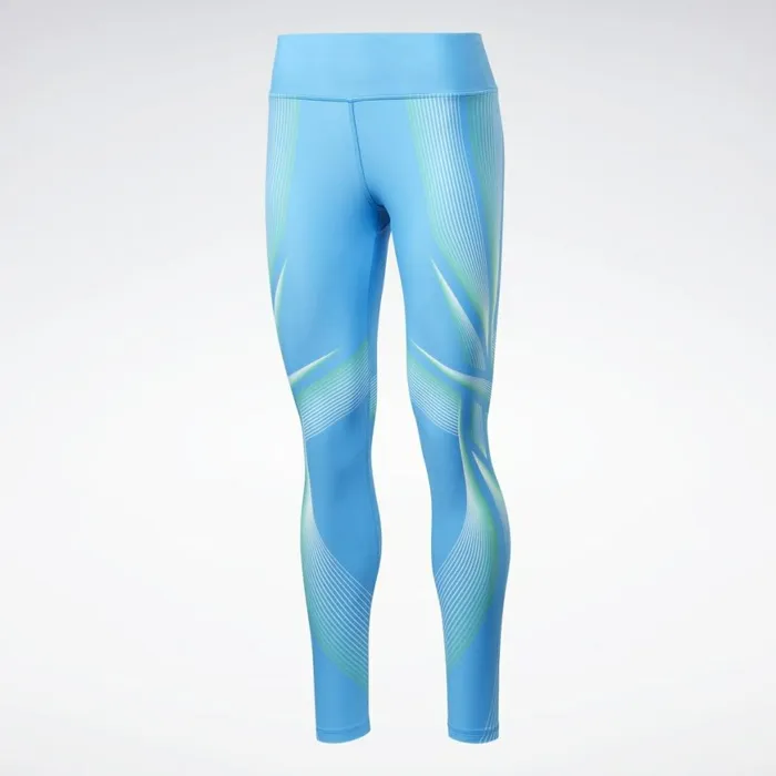 Matching Sets Womens Reebok Lux Bold 2 HighRise Leggings Horizon Blue