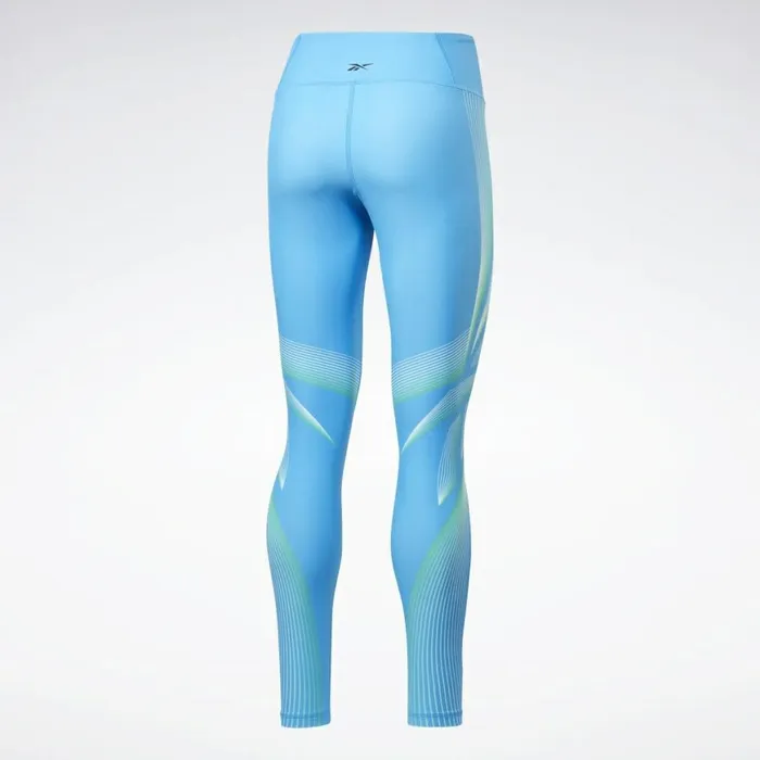 Matching Sets Womens Reebok Lux Bold 2 HighRise Leggings Horizon Blue
