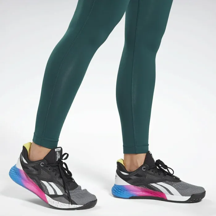 Matching Sets Womens Reebok Lux HighRise Leggings Forest Green