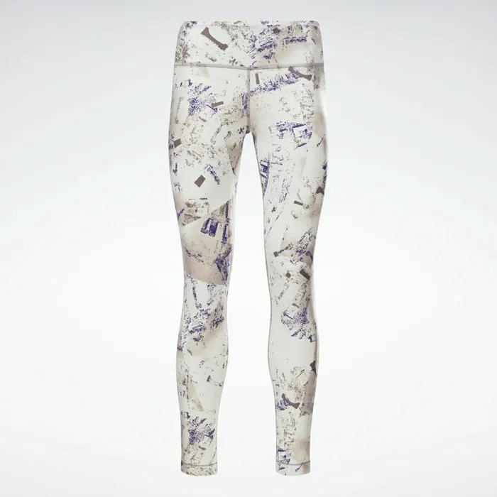 Matching Sets Womens Reebok Lux Perform Tights Grey