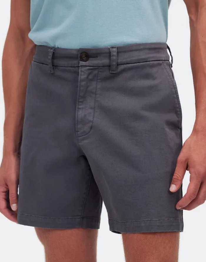 Men 7034 Chino Shorts Thunder Cloud Madewell Shorts