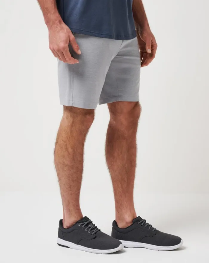 Men ADIRONDACK SHORT 9IN Heather Sleet TravisMathew Shorts