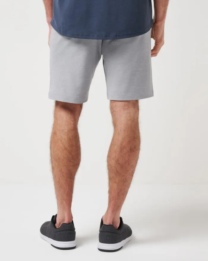 Men ADIRONDACK SHORT 9IN Heather Sleet TravisMathew Shorts