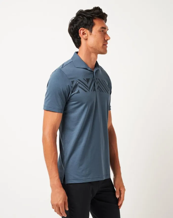 Men ALL DAY ACCESS POLO Mood Indigovintage Indigo TravisMathew Polos