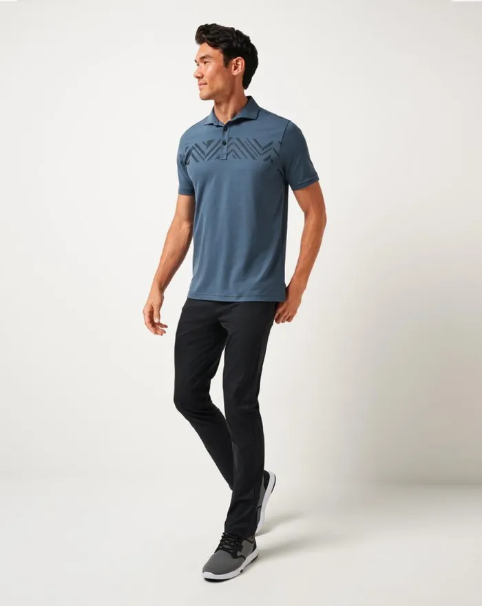 Men ALL DAY ACCESS POLO Mood Indigovintage Indigo TravisMathew Polos
