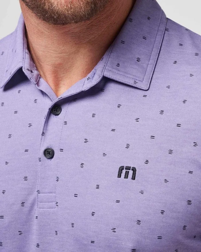 Men ALWAYS SUMMER POLO Heather Imperial TravisMathew Polos Men ALWAYS SUMMER POLO Heather Imperial TravisMathew Polos