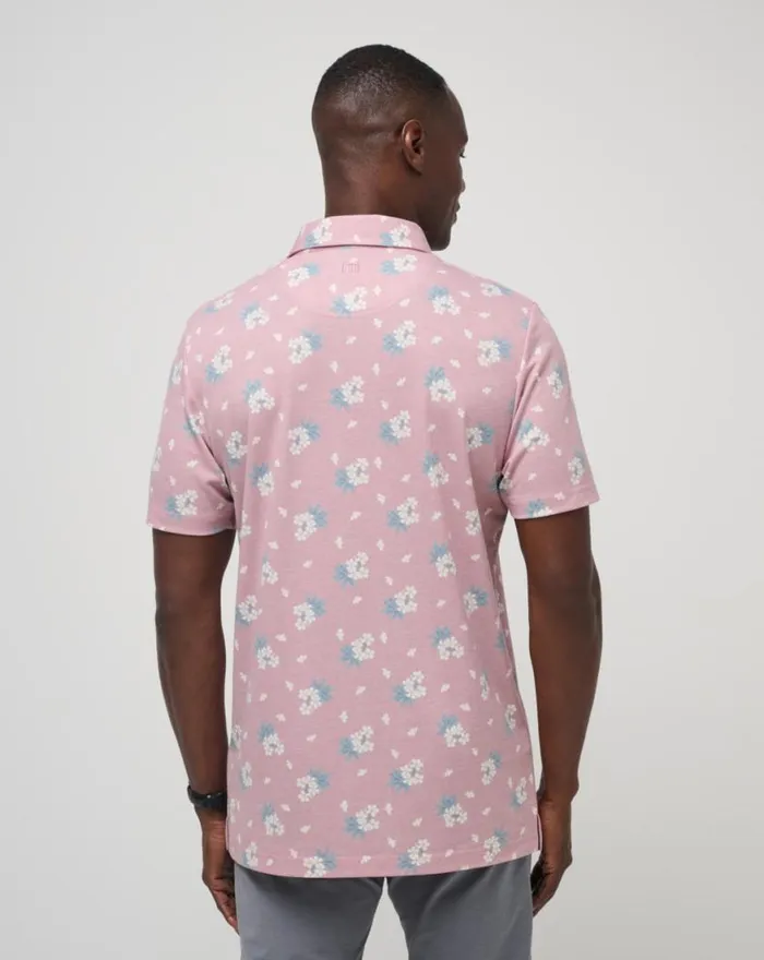 Men ARBOR WAVE POLO Dusty Rose TravisMathew Polos