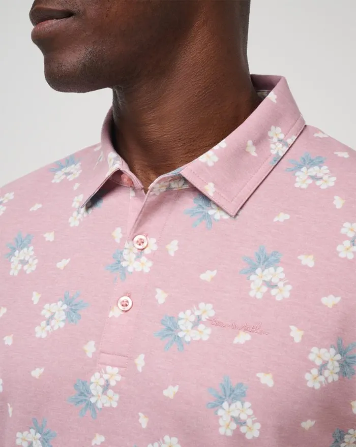 Men ARBOR WAVE POLO Dusty Rose TravisMathew Polos