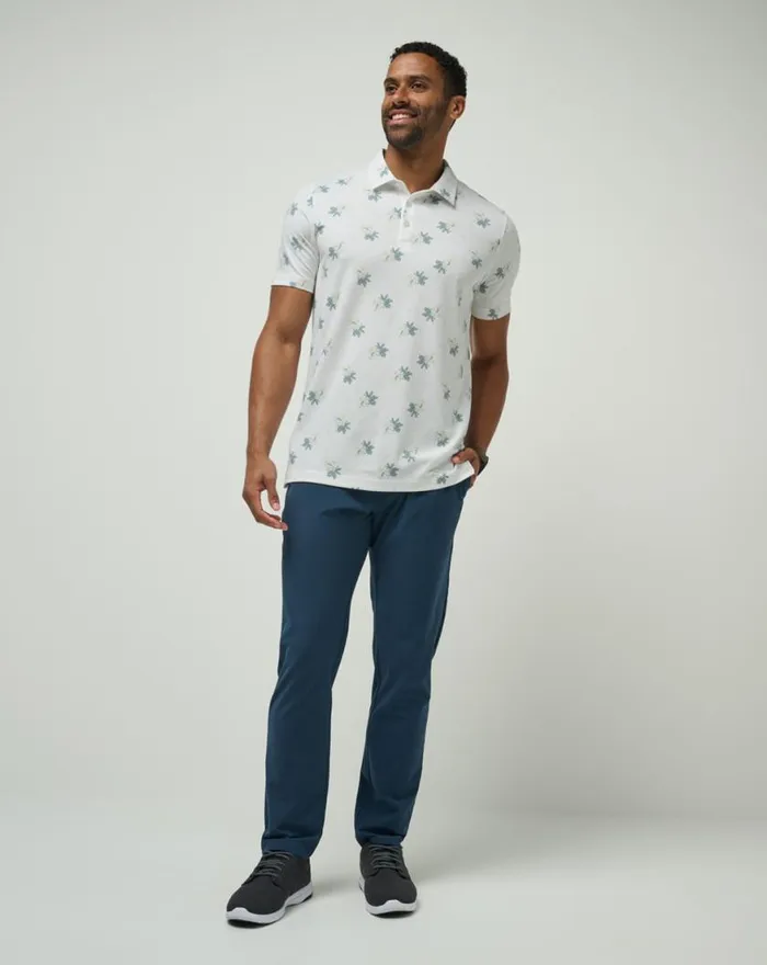 Men ARBOR WAVE POLO White TravisMathew Polos