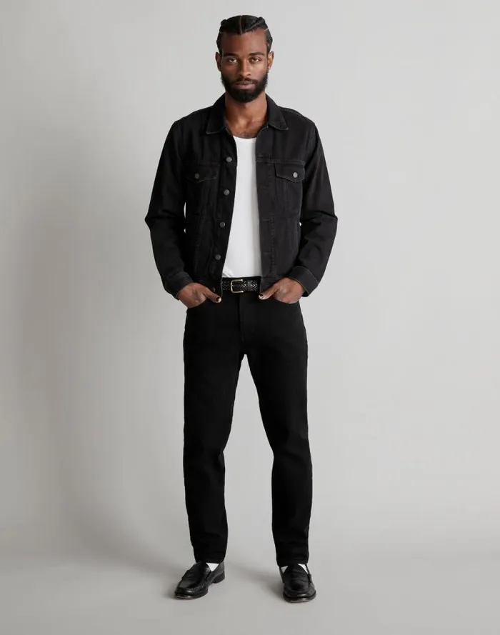 Men Athletic Slim Jeans COOLMAX Denim Edition Bainhart Wash Madewell Jeans