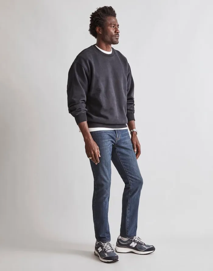 Men Athletic Slim Jeans COOLMAX Denim Edition Leeward Wash Madewell Jeans