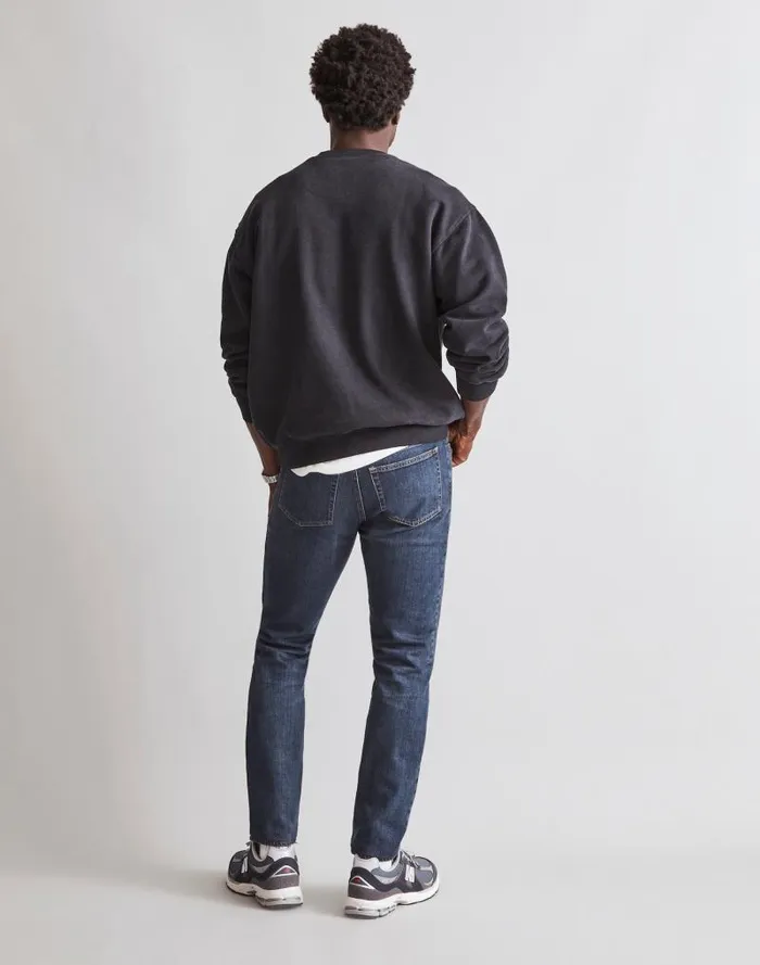 Men Athletic Slim Jeans COOLMAX Denim Edition Leeward Wash Madewell Jeans