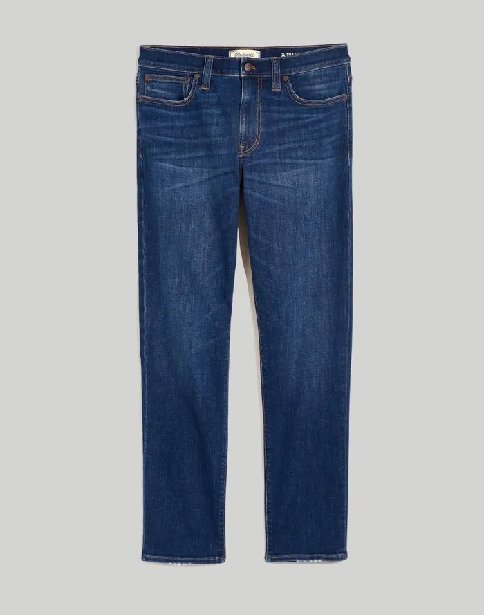 Men Athletic Slim Jeans COOLMAX Denim Edition Leeward Wash Madewell Jeans