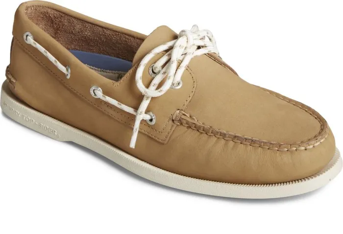 Men Authentic Original Nautical Nubuck Boat Shoe Tan Sperry Boots Men Authentic Original Nautical Nubuck Boat Shoe Tan Sperry Boots