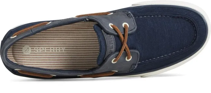 Men Bahama II Linen Sneaker Navy Sperry Sneakers Men Bahama II Linen Sneaker Navy Sperry Sneakers