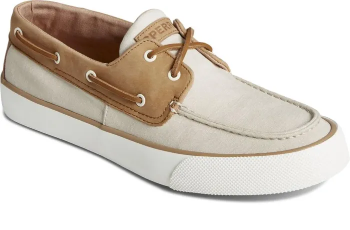 Men Bahama II Linen Sneaker Taupe Sperry Sneakers Men Bahama II Linen Sneaker Taupe Sperry Sneakers