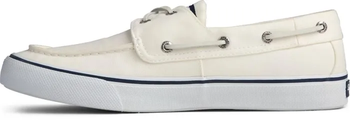 Men Bahama II Sneaker Salt Washed White Sperry Sneakers Men Bahama II Sneaker Salt Washed White Sperry Sneakers