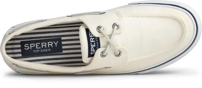 Men Bahama II Sneaker Salt Washed White Sperry Sneakers Men Bahama II Sneaker Salt Washed White Sperry Sneakers