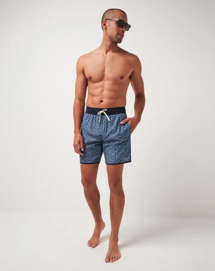 Men BANZAI BRONZED BOARDSHORT Heather Total Eclipse TravisMathew Boardshorts