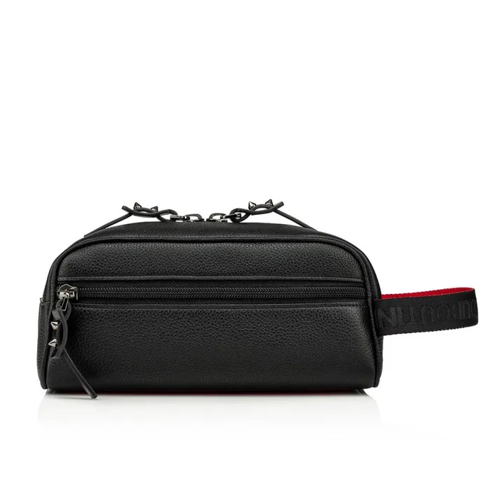 Men Blaster Pouch 8211 Calf Leather 8211 Black Black Christian Louboutin Mini Bags and Pouches Men Blaster Pouch 8211 Calf Leather 8211 Black Black Christian Louboutin Mini Bags and Pouches