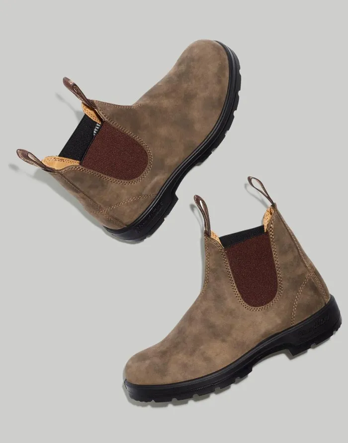 Men Blundstone Men039s Classic Chelsea Boots Rustic Brown Madewell Boots