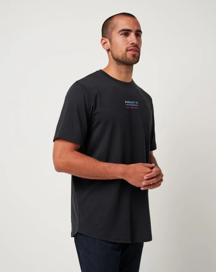 Men BURNLEY BUY OUT TEE Black TravisMathew Tees
