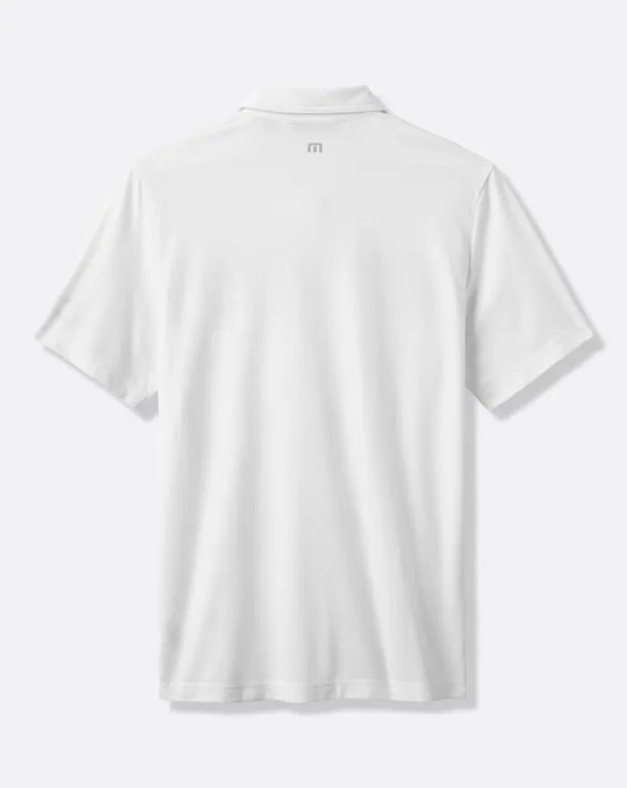 Men CINCINNATI REDS TOP RECRUIT POLO White TravisMathew Polos