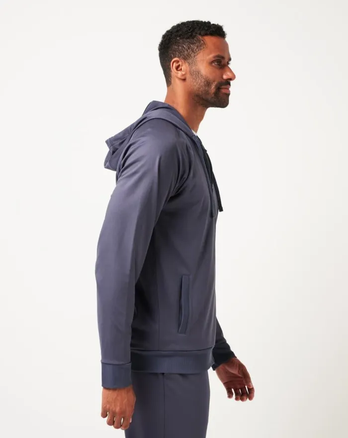 Men CLOUD TRACK JACKET Navy TravisMathew Jackets