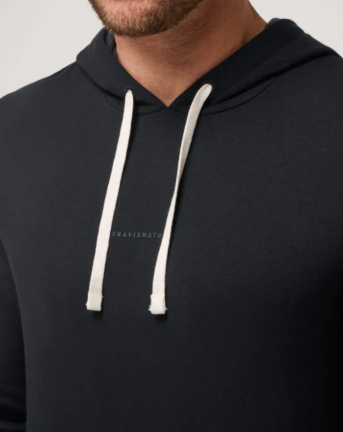 Men COASTAL CLOUD HOODIE Black TravisMathew Hoodies and Sweatshirts