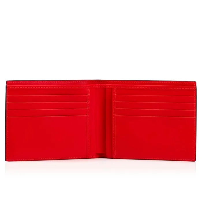 Men Coolcard Wallet 8211 Embossed Calf Leather 8211 Black Black Christian Louboutin Wallets and Cardholders