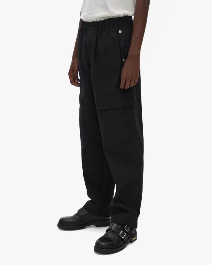 Men Crepe Utility Pant Black Helmut Lang Pants