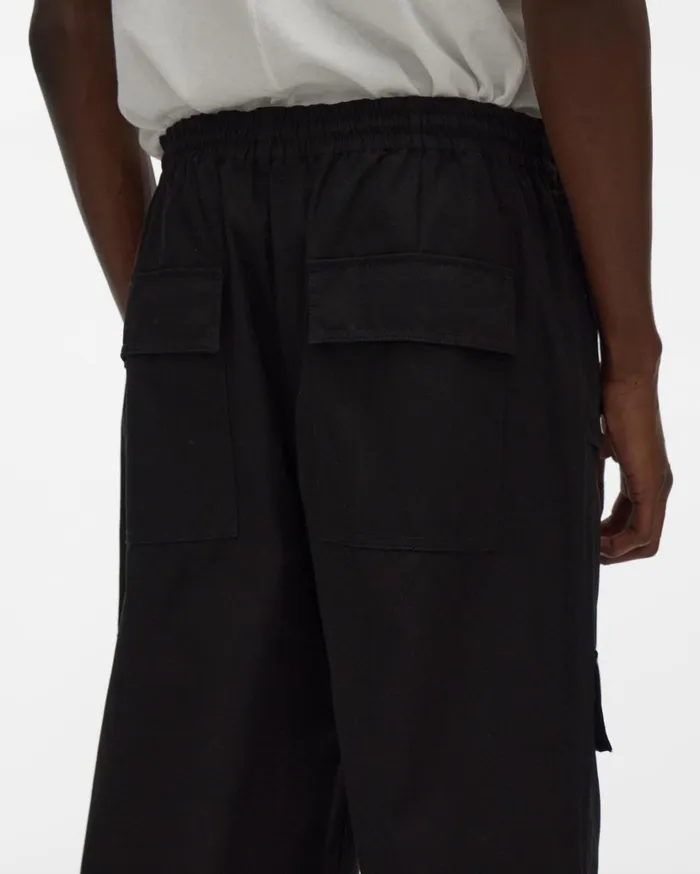 Men Crepe Utility Pant Black Helmut Lang Pants