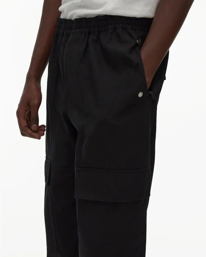Men Crepe Utility Pant Black Helmut Lang Pants