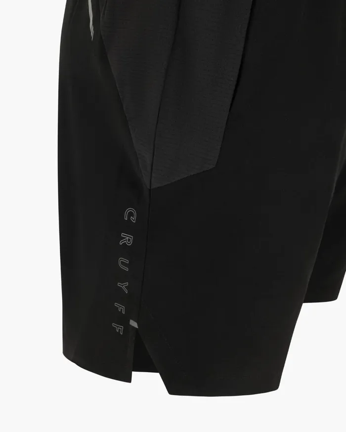 Men Cruyff Bottoms Flame Shorts Black Men Cruyff Bottoms Flame Shorts Black