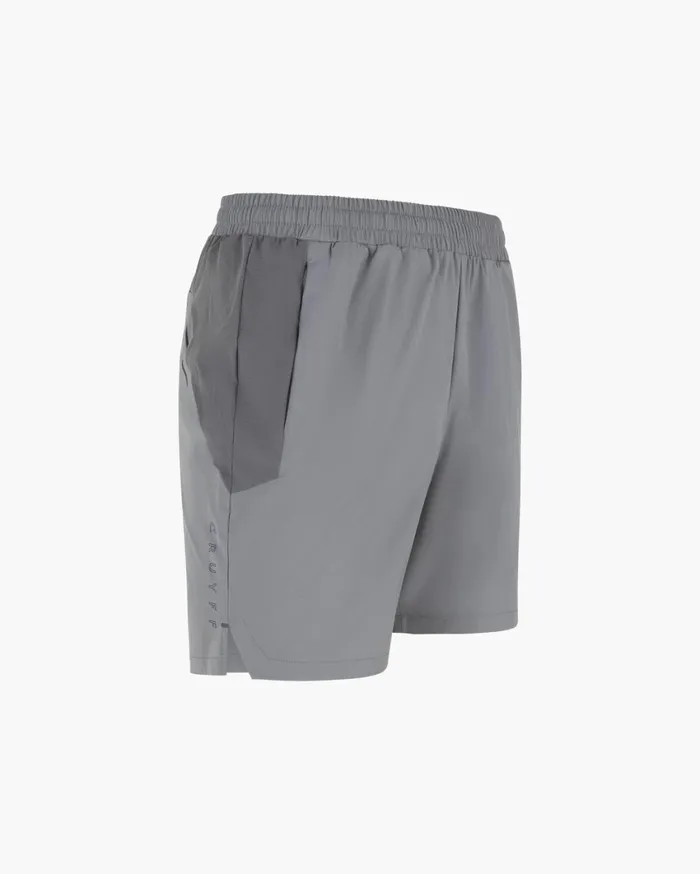 Men Cruyff Bottoms Flame Shorts Grey Men Cruyff Bottoms Flame Shorts Grey