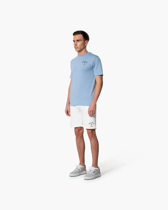 Men Cruyff Bottoms League 14 Short Off White