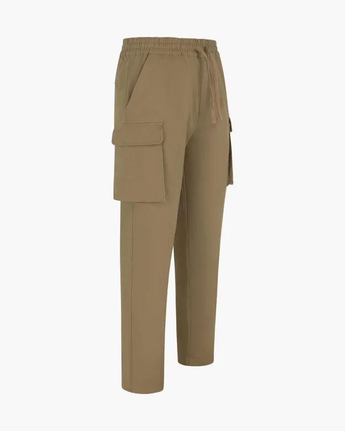 Men Cruyff Bottoms Twill Cargo Pant Sand Men Cruyff Bottoms Twill Cargo Pant Sand
