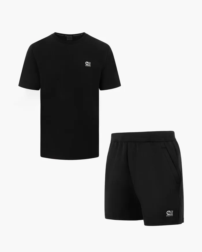 Men Cruyff Bottoms Vital Shorts Black