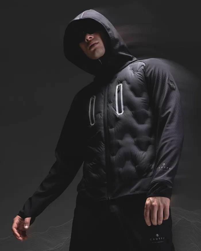 Men Cruyff Jackets Region Zt Hood Black Men Cruyff Jackets Region Zt Hood Black