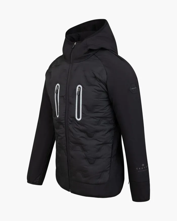 Men Cruyff Jackets Region Zt Hood Black Men Cruyff Jackets Region Zt Hood Black