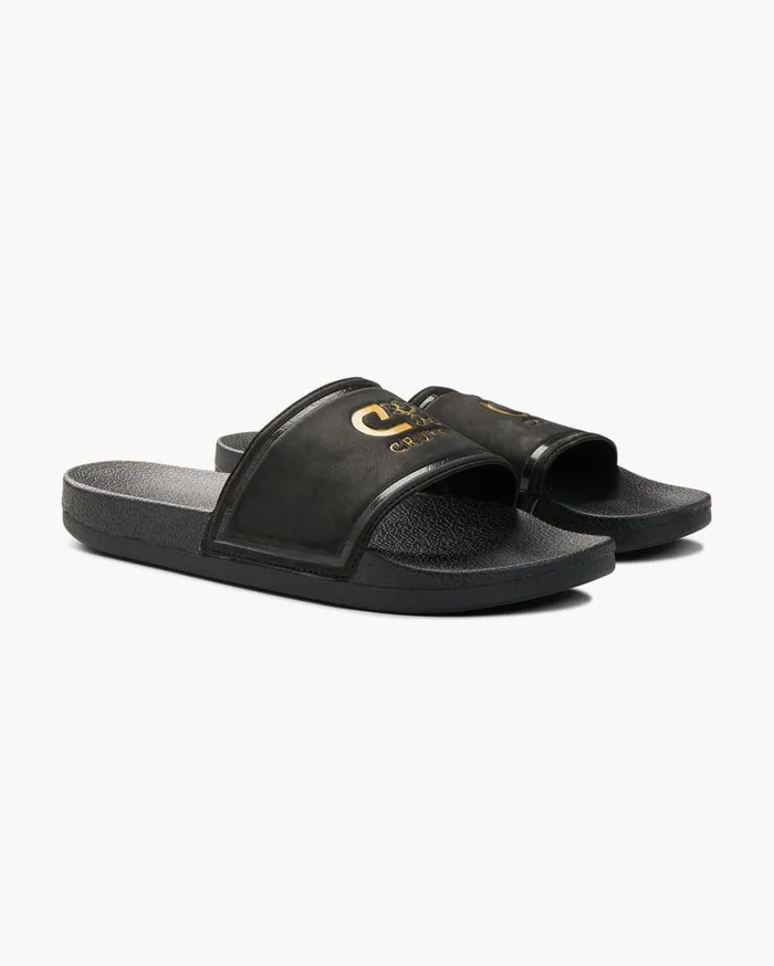 Men Cruyff Slides Agua Copa 8211 Black 8211 Gommata Black Men Cruyff Slides Agua Copa 8211 Black 8211 Gommata Black