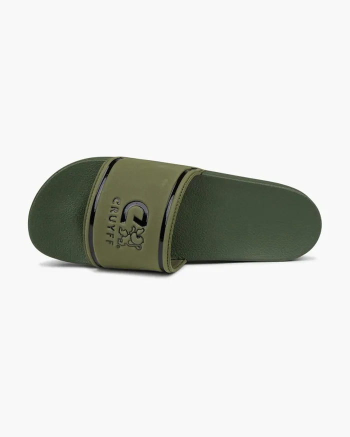 Men Cruyff Slides Agua Copa 8211 Olive 8211 Gommata Army Green Men Cruyff Slides Agua Copa 8211 Olive 8211 Gommata Army Green