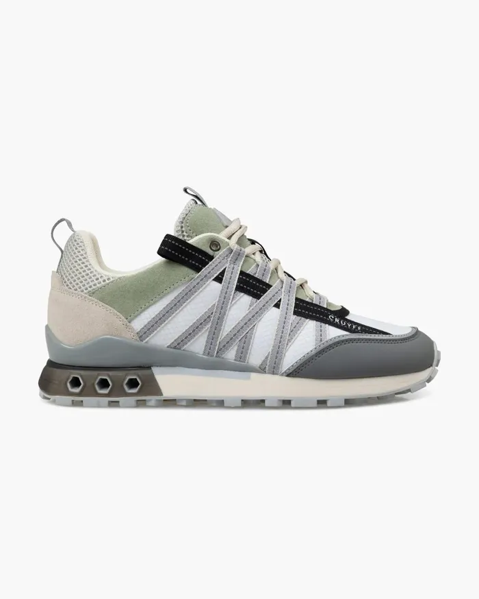Men Cruyff Sneakers Fearia HexTech Whitegreen